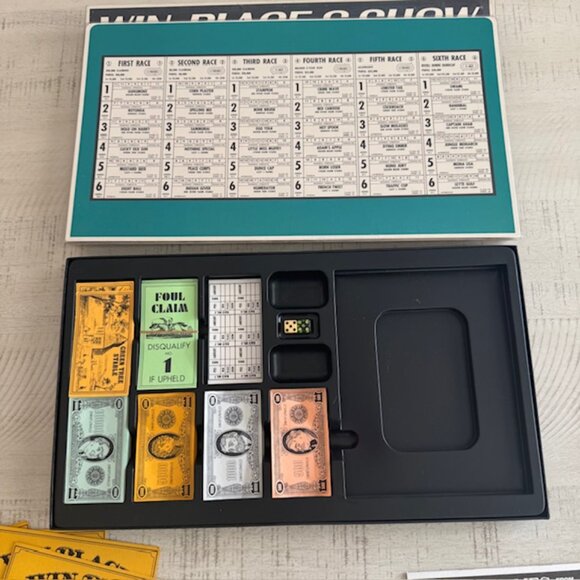 Rare, vintage 1966 Win, Place & Show A 3M Sports Game (Mint!) - Picture 6 of 15